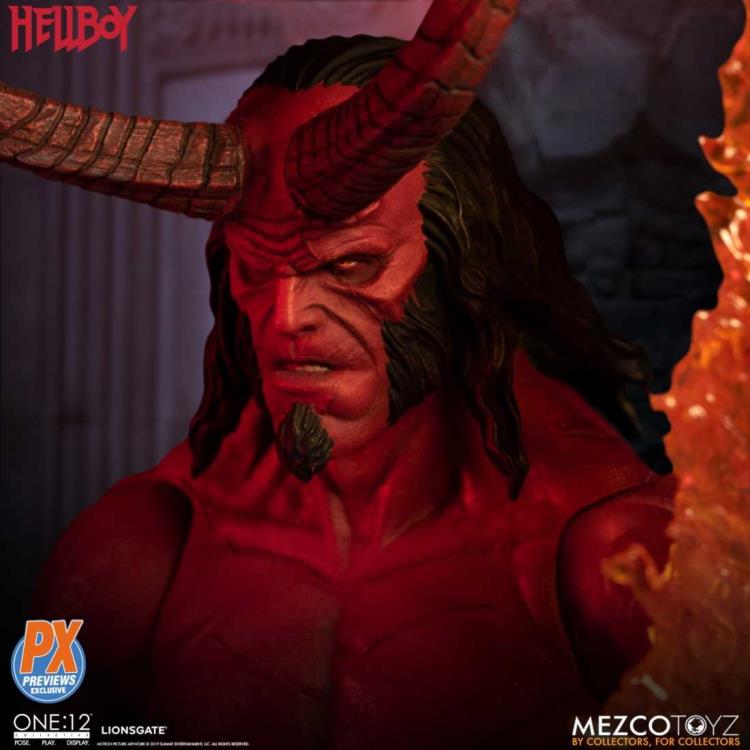 mezco one 12 hellboy