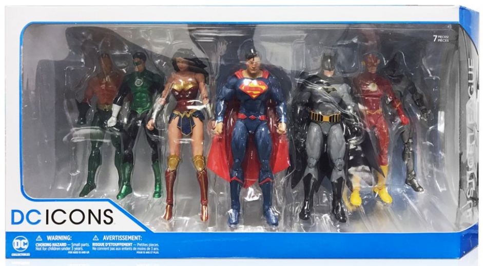 justice league toy set