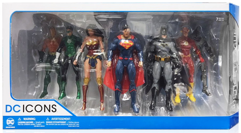 dc justice league action figures