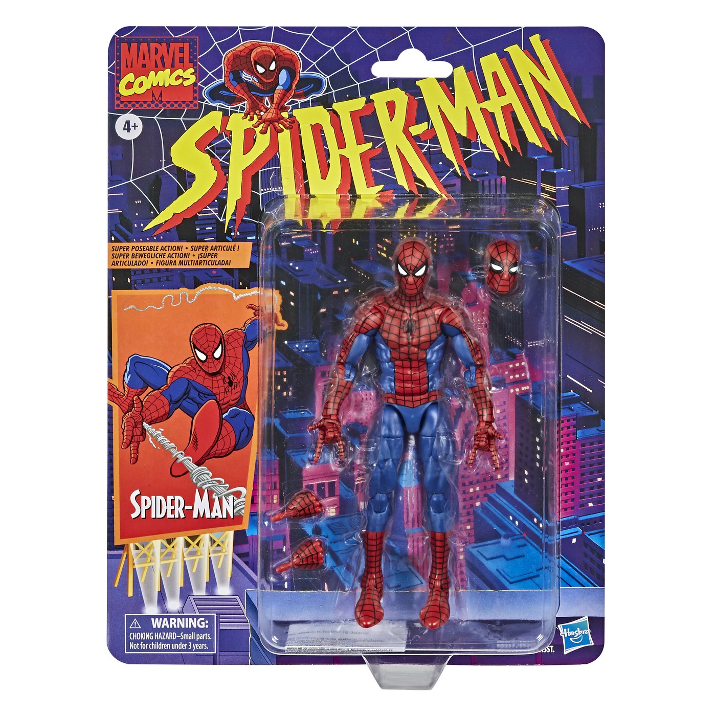 hasbro spider man action figures