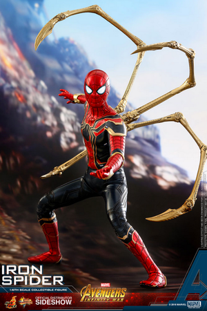 infinity war spider man action figure