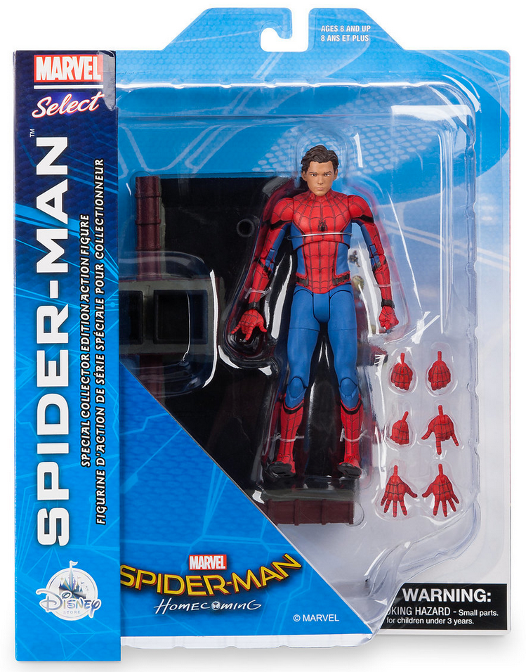 marvel spiderman action figures