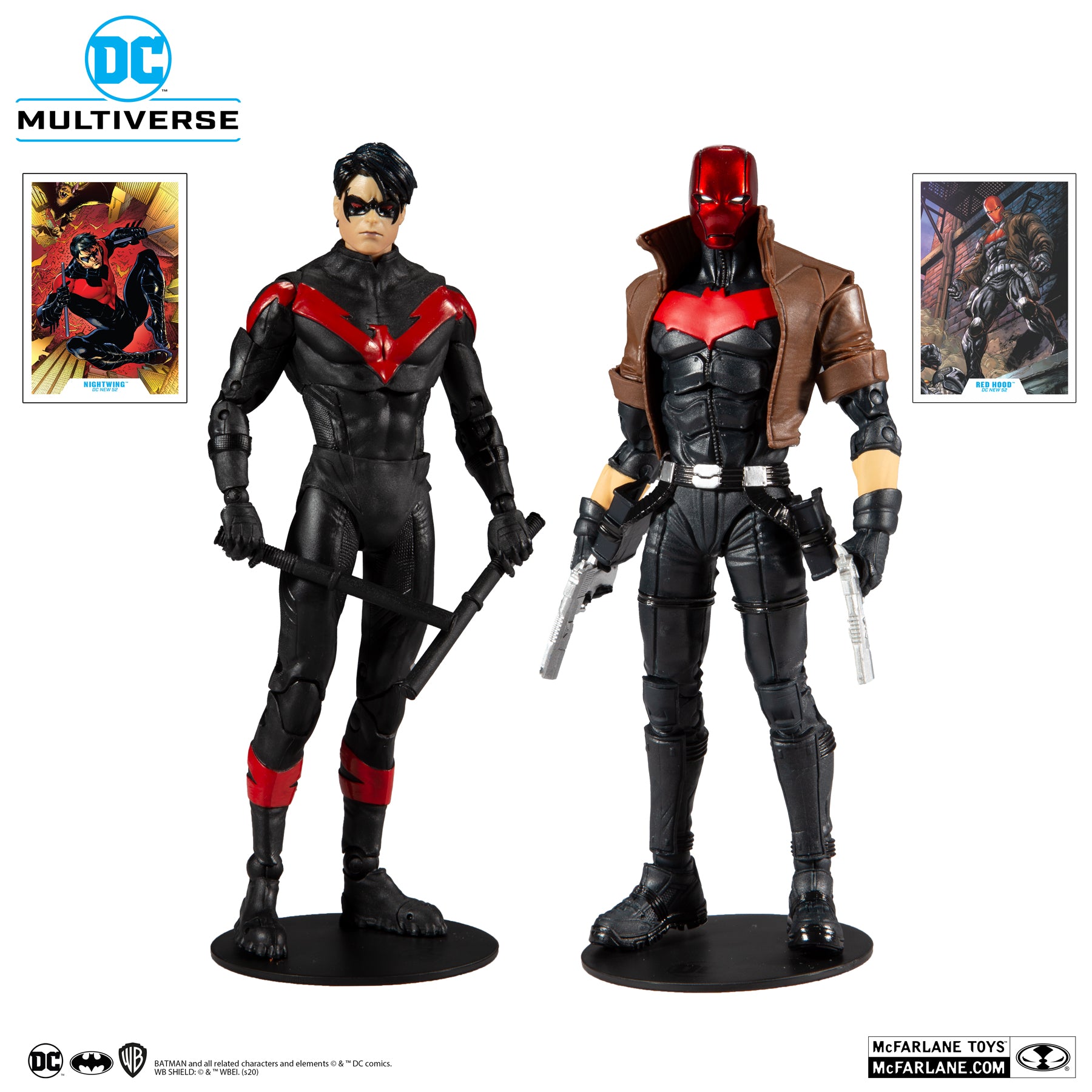 nightwing red hood 2 pack