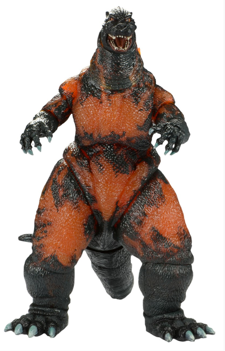 neca burning godzilla