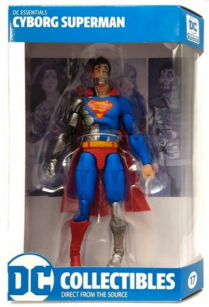 dc essentials cyborg superman action figure