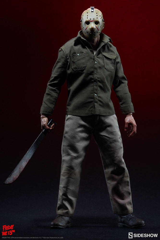 Friday The 13th Sideshow Collectibles Jason Voorhees 1 6 Scale Action The Little Toy Company