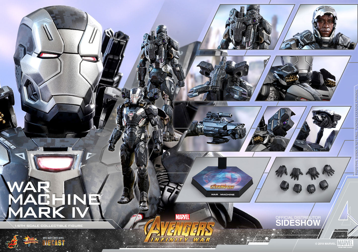 war machine mark 6 hot toys