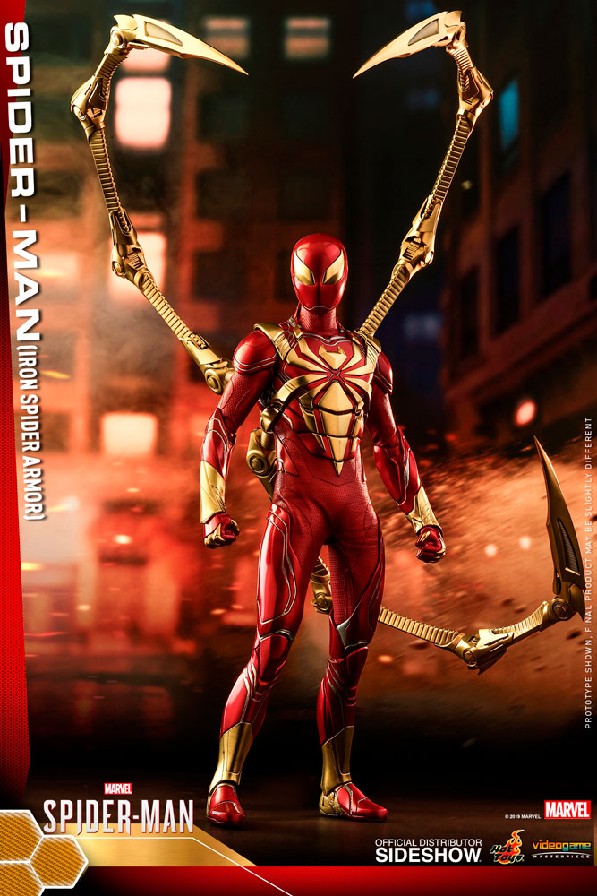 Marvel Hot Toys Spider-Man Iron Spider Armor 1:6 Scale Action Figure V -  The Little Toy Company