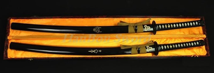 Buy Kill Bill Bride And Groom Clay Tempered Katana Sword Set Online 2303