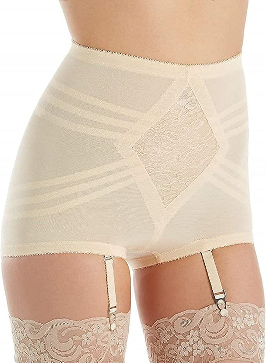 Rago Shapewear Pantie Girdle Style 6195 - White - XLarge at  Women's  Clothing store: Shapewear Briefs