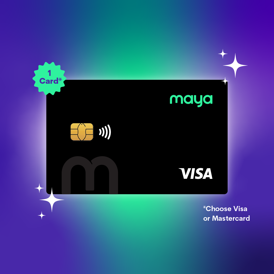 Maya VISA Card (FREE for select customers) – Maya Store