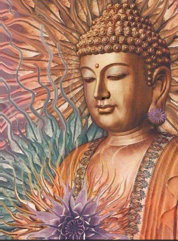 Zwaaien Signaal tv station Buddha (Boeddha) Standbeeld Diamond Painting | Happy Painting