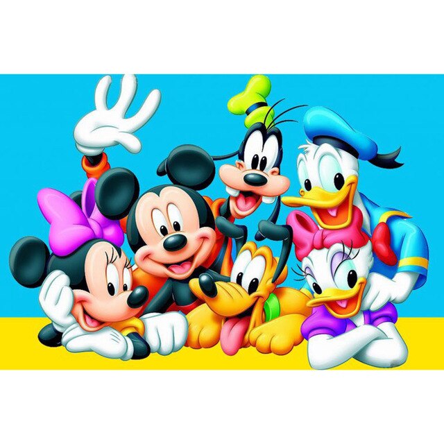Mickey Mouse & Vrienden | Diamond Painting