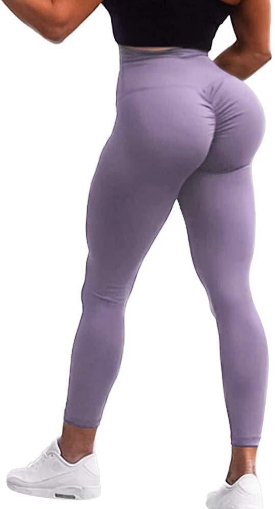 ruched bottom gym leggings