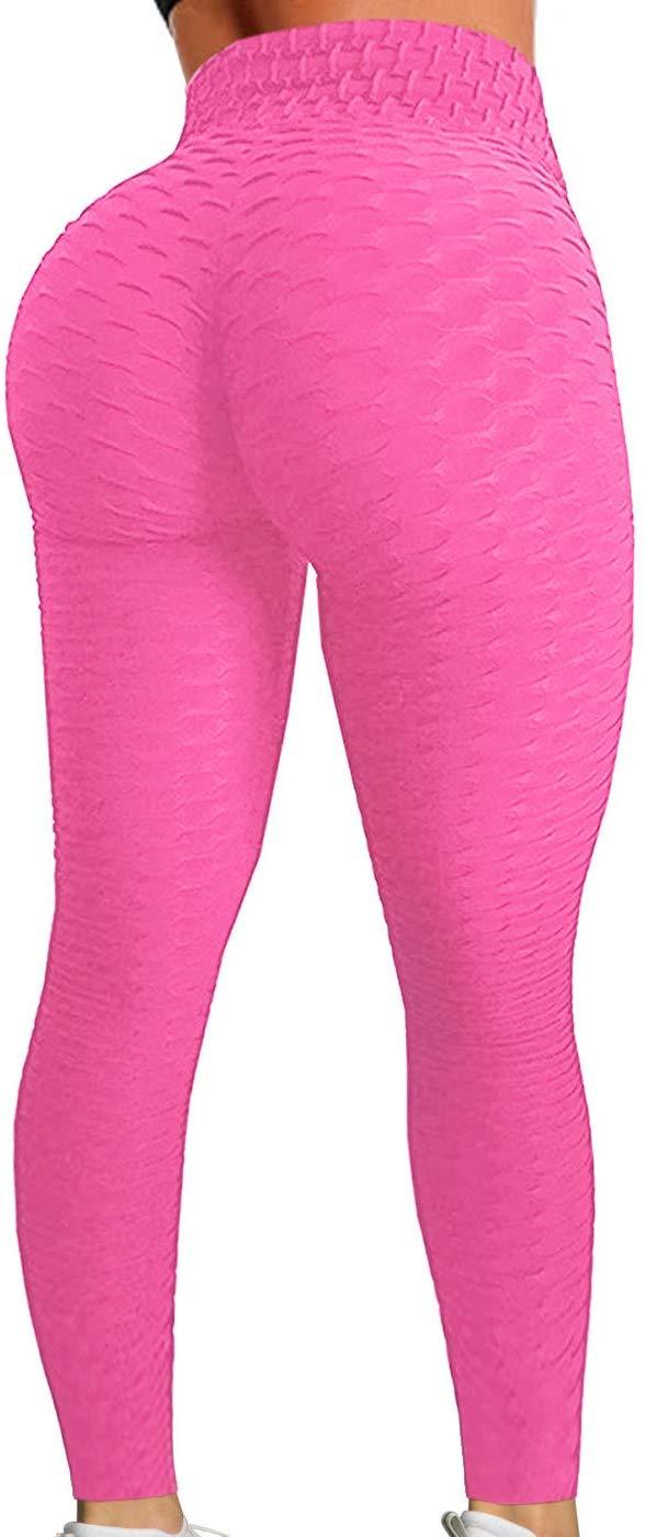 ruched bottom gym leggings