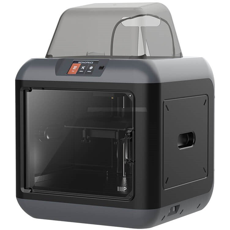 Monoprice - 3D Printer Monoprice Mp Fully EncloseD 150 3D Printer Ultra Quiet AssisteD Leveling Easy Wi Fi Touch Screen 30525 1 1200x1200