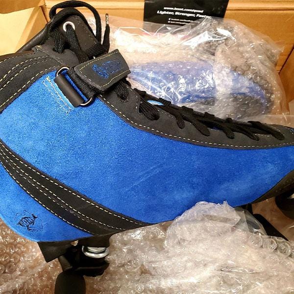 Bont Parkstars Custom Roller Skates Boot Skate Package Blue Black