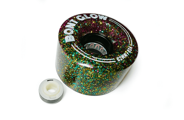 bont glow luminous roller skate wheels