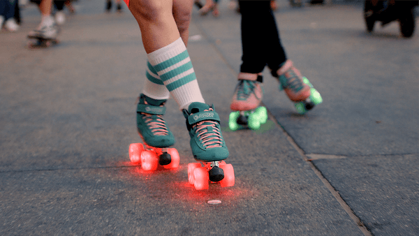 bont glow luminous roller skate wheels
