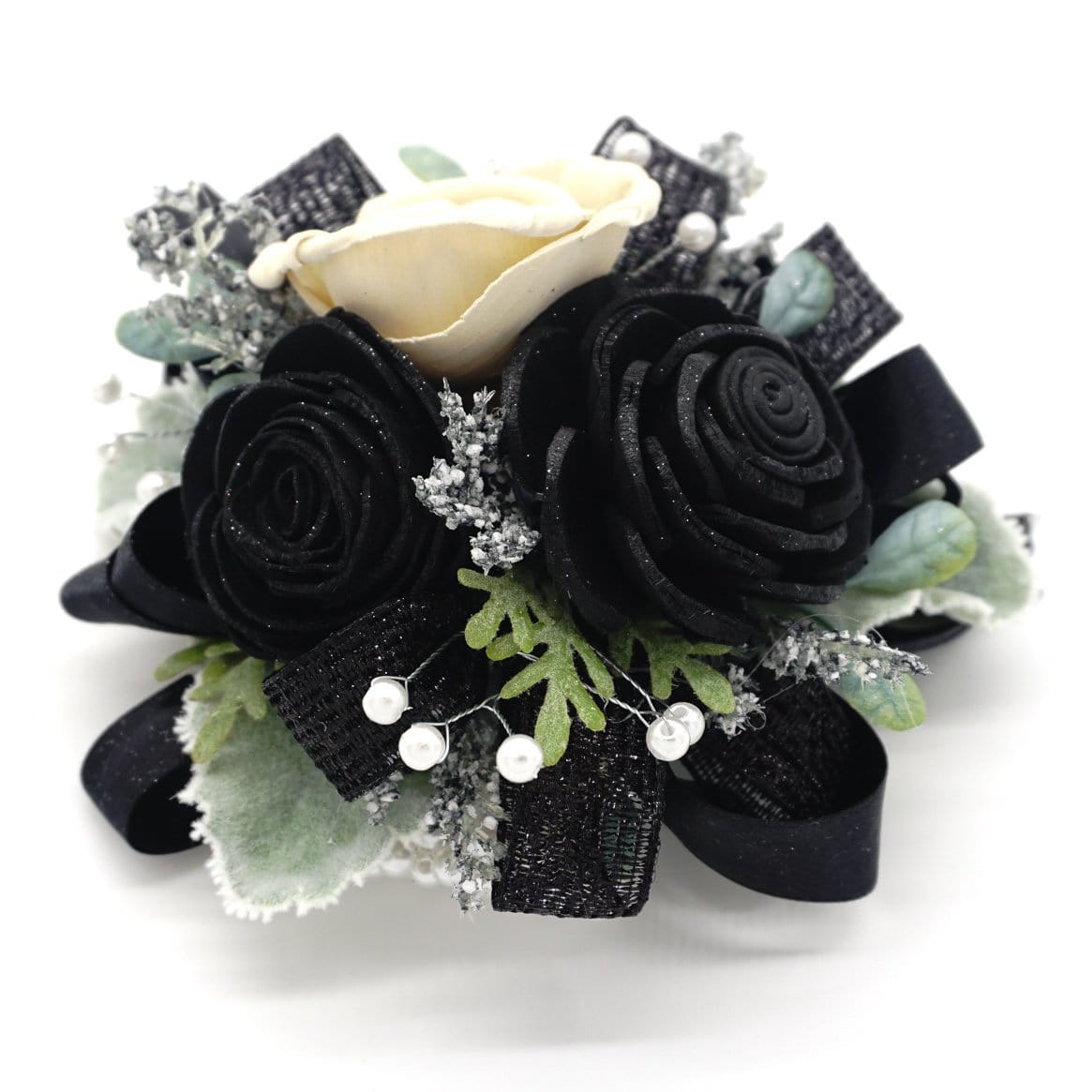 Timeless Black Corsage