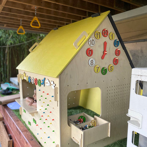 casa didactica para niños