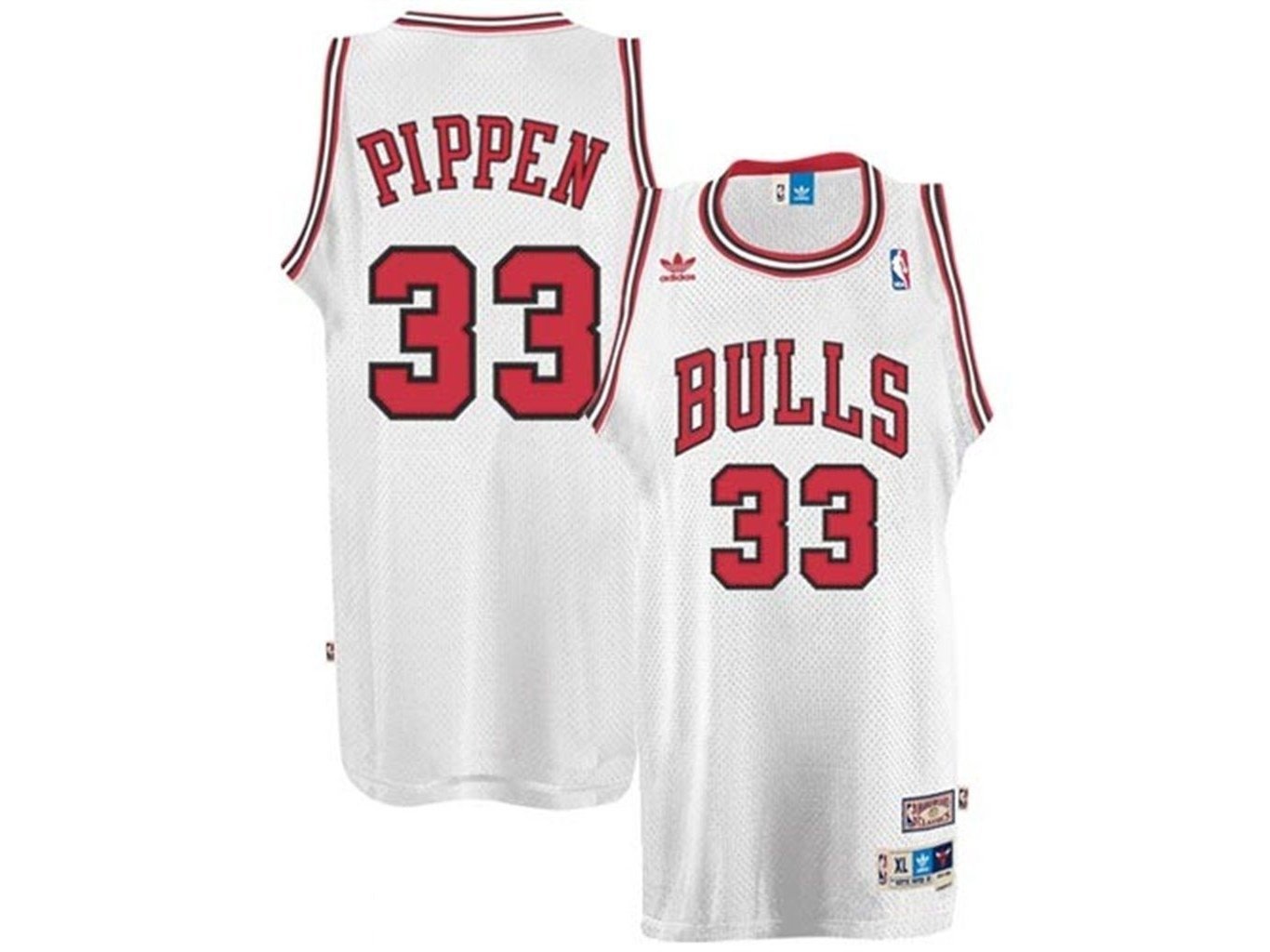 white pippen jersey