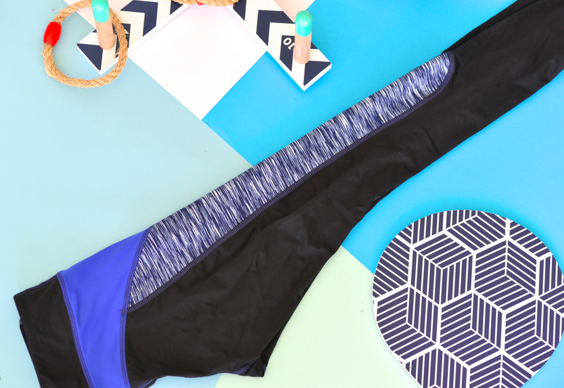 X-Curvate Legging W: Navy Space Dye