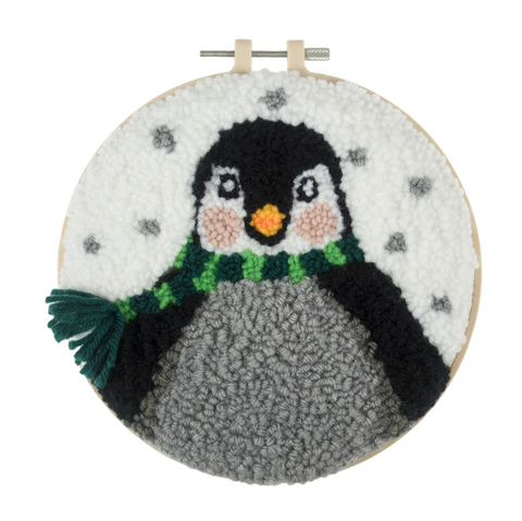 VILLCASE 1 Set Poke Penguin Kids Kits Felting kit Kids Tools Felting Tool  kit Penguin Needle Felt Kit Felting Beginner kit Needle Felt Crafts Natural