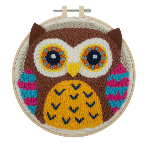 Red Owl Stitch Fiddle Needlepoint Kit