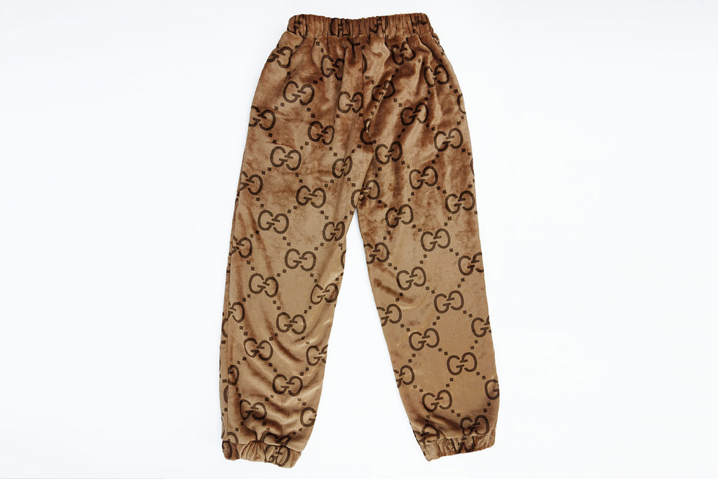 gucci monogram pants