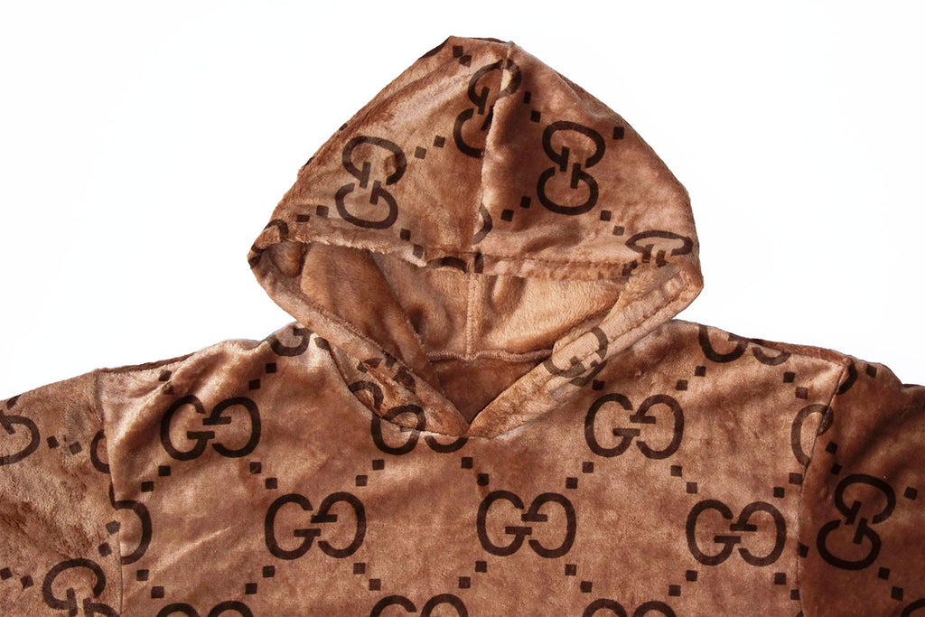 gucci brown hoodie