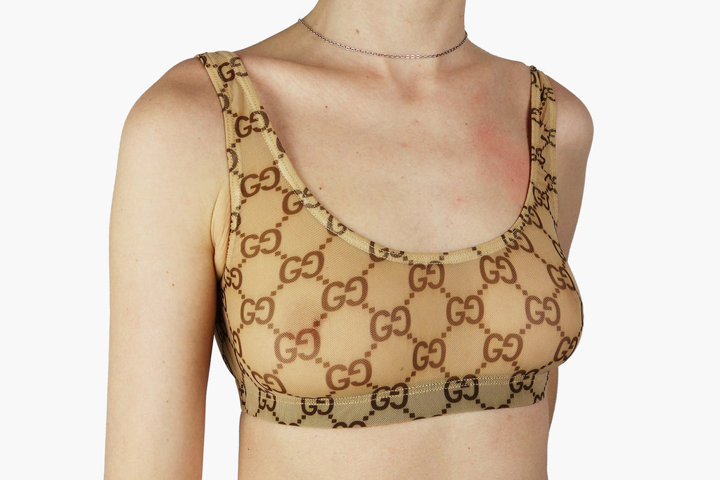 gucci mesh bra