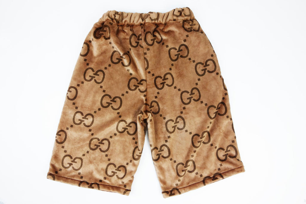 gucci monogram shorts