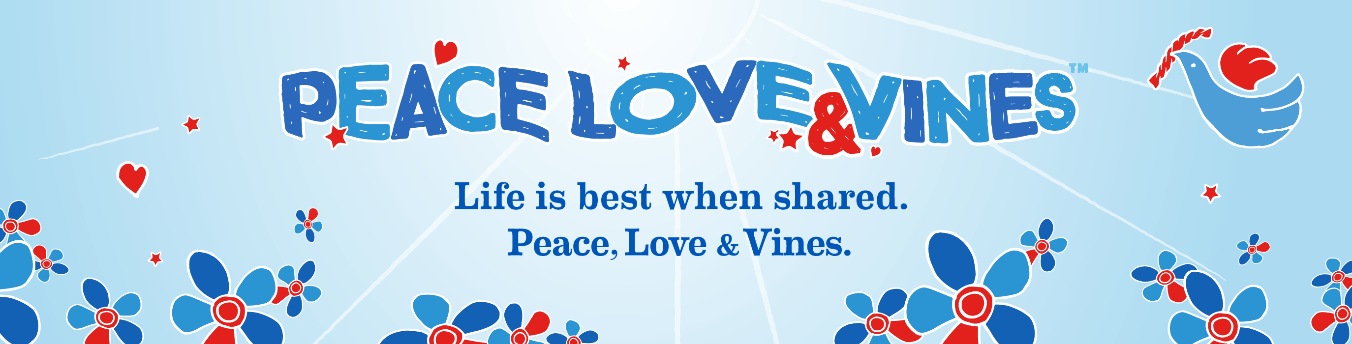 Peace, Love & Vines: Life is best when it's shared