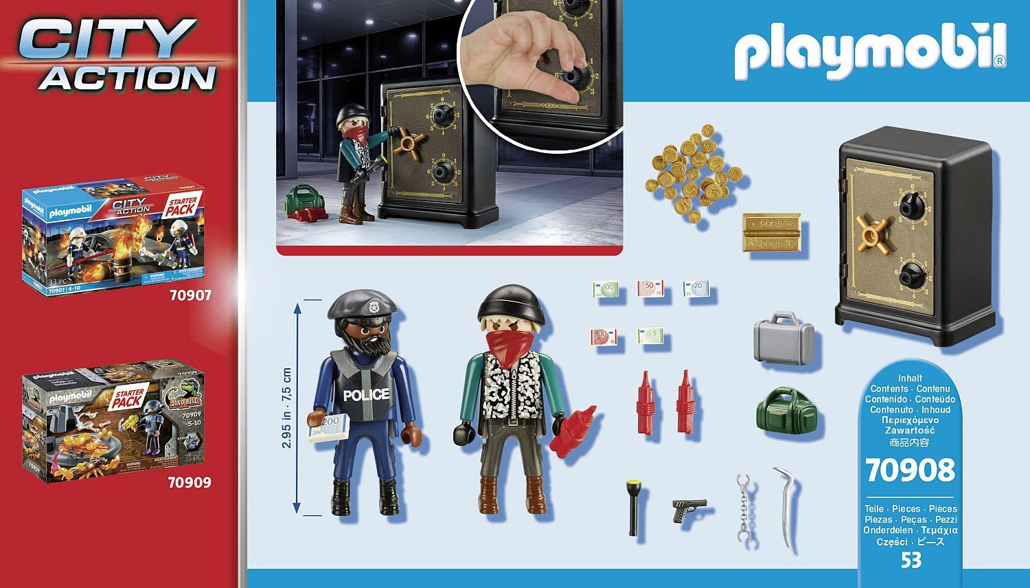 PLAYMOBIL Pack: Bank Robbery – Myriads Gifts