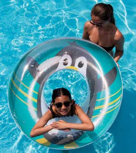 inflatable pool penguin