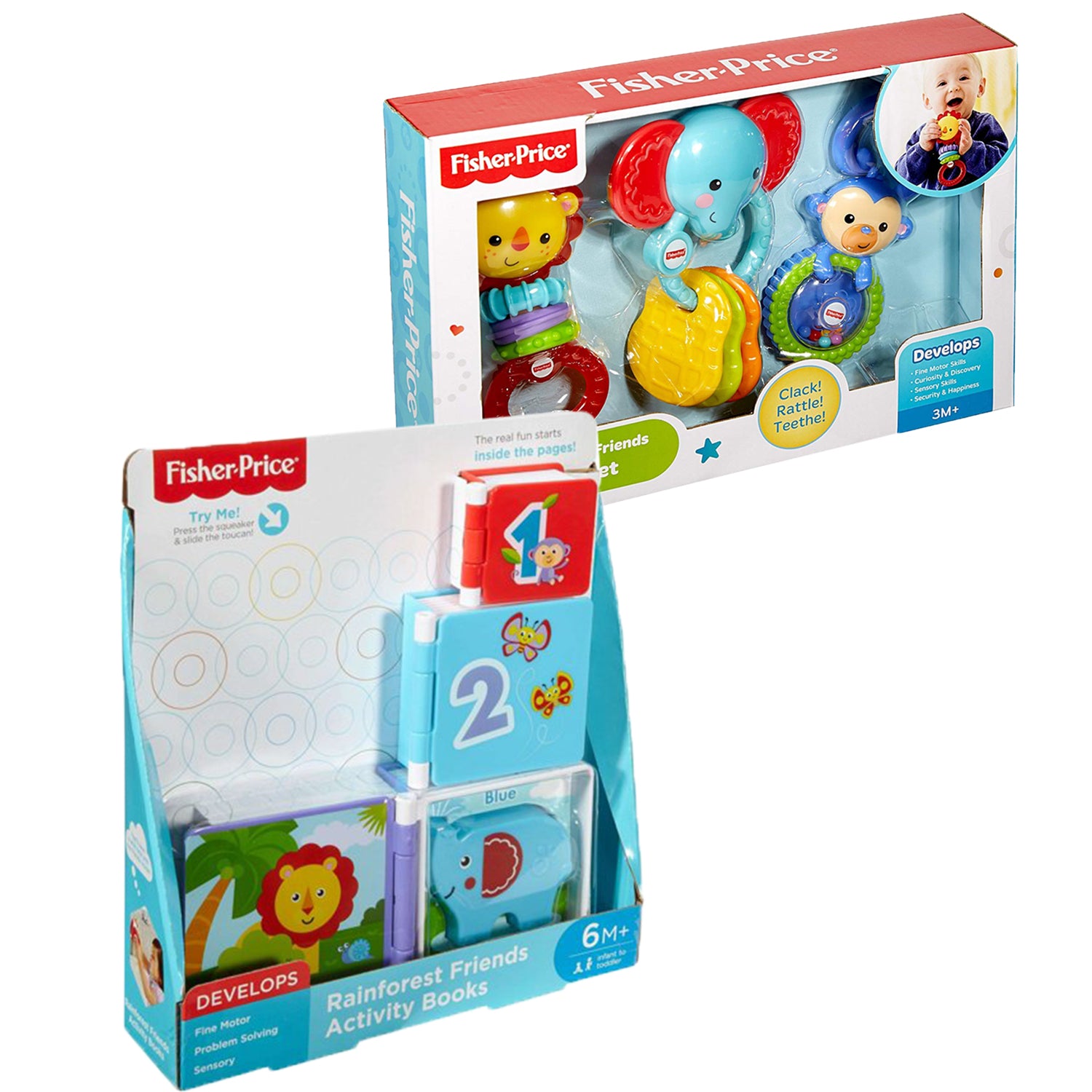 fisher price 2 in 1 gift set