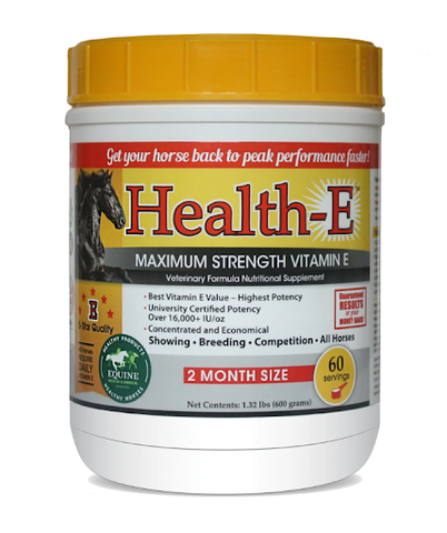 health-e horse maximum strength vitamin e supplement by equine medical and surgical associates