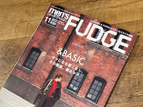 发表于男士FUDGE 11 月号[UNIVERSAL OVERALL] | UNIVERSAL OVERALL