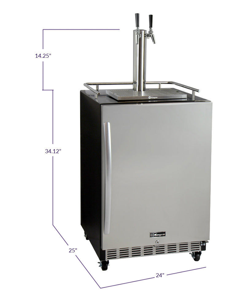 dual kegerator costco