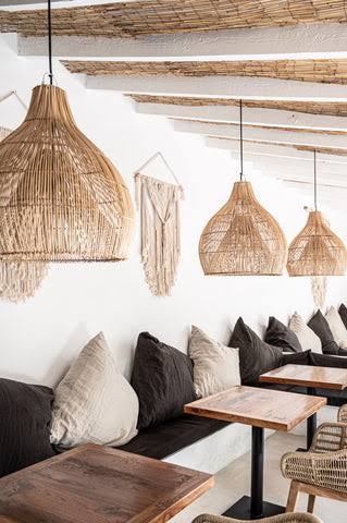 my bali living rattan pendants