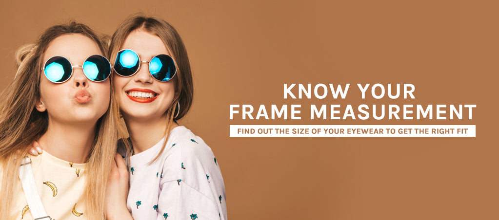 Know your frame measurement banner