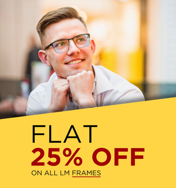 Offer- Flat 20% OFF on Frames Banner