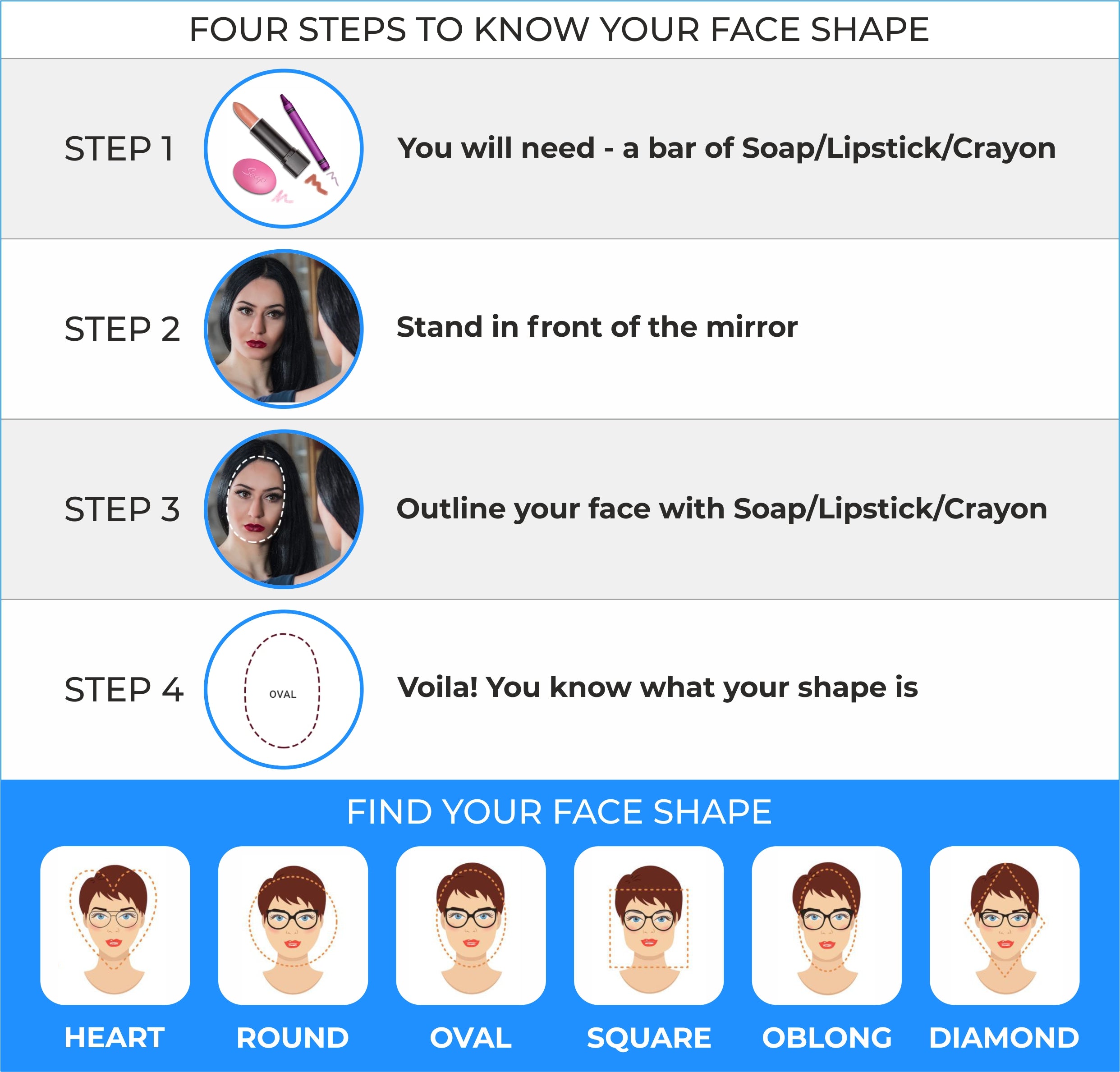 Find sunglasses as per your face shape