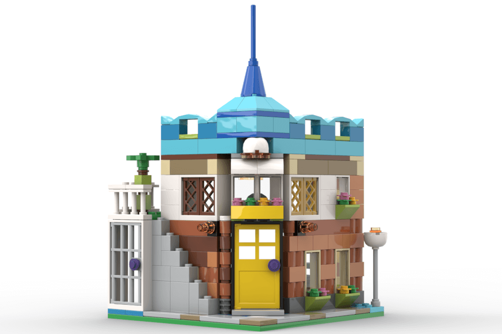 10698 Boutique Hotel Lego Moc
