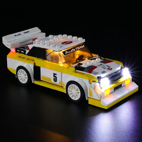 Super Lego Speed Champions 1985 Audi Sport Quattro S1 set – Lightailing