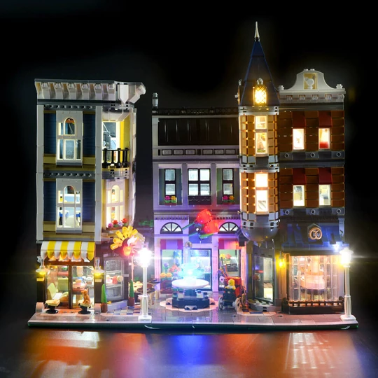 light kit for assembly square lego set