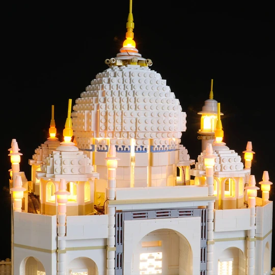 GEAMENT LED Light Kit Compatible with Lego Taj Mahal - Lighting Set for  Creator 10256 Building Model (Model Set Not Included)