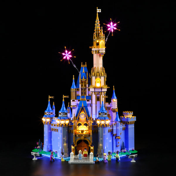 Lego Disney Castle Lights, Light Up Lego 71040