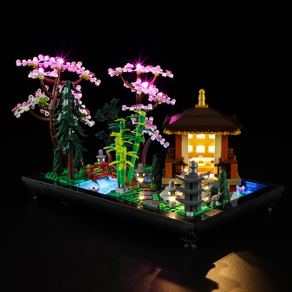 BRIKSMAX Kit d'éclairage à LED pour Lego Icons Le Jardin paisible 